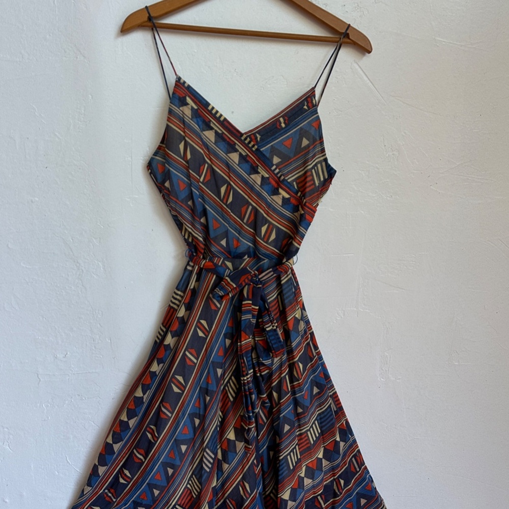Vintage Y2K Marc Jacobs Tribal Midi Sundress Size 4